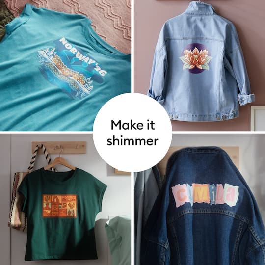 Cricut® Printable Glitter Iron-On Kit